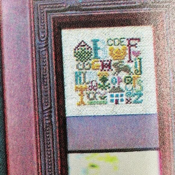 The Drawn Thread Counted Cross Stitch Kit TOO TINY SAMPLERS linen DMC floss - Picture 4 of 12